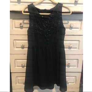 Black Beaded Dress